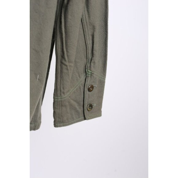 NWT Ts(s) Cotton Jacket SZ 3 / Large Olive Green $745 - Picture 7 of 13